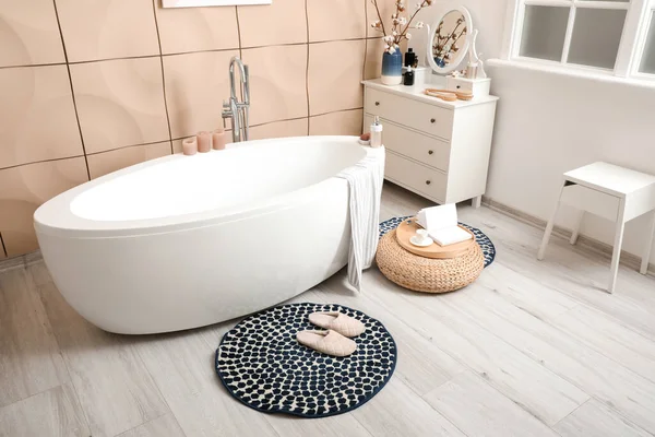 Intérieur Élégant Salle Bain Moderne — Photo