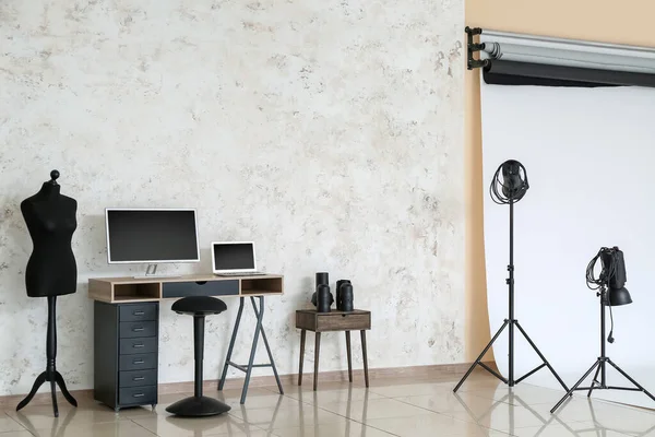 Interior Modern Photo Studio — Stock Photo, Image