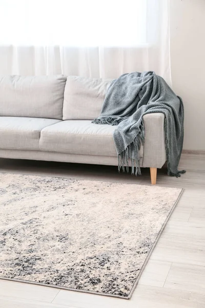 Interior Modern Room Soft Carpet — Stock Photo, Image