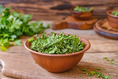 Masada kuru maydanozlu kase