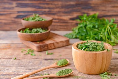 Masada kuru maydanozlu kase