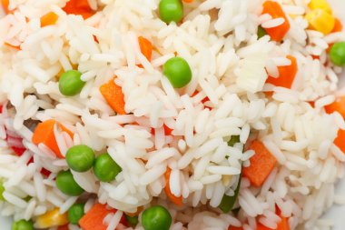 Arkaplan olarak lezzetli pilav