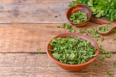 Masada kuru maydanozlu kase