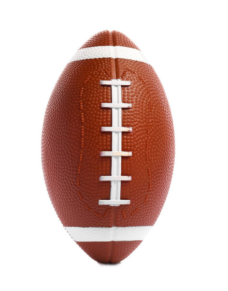 регби мяч на белом фоне
