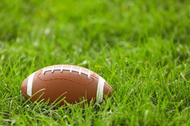 Yeşil sahada ragbi topu