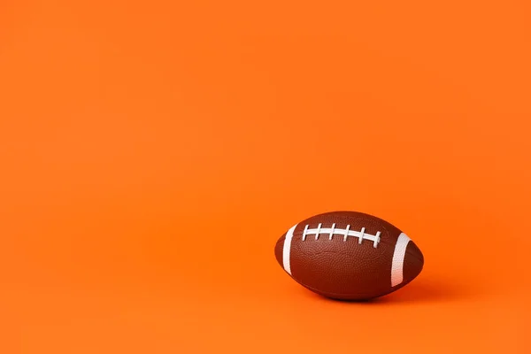 Rugby Ball Color Background — Stock Photo, Image