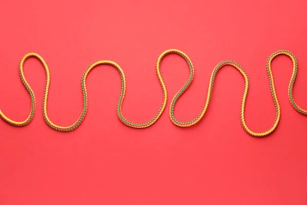 Long Rope Color Background — Stock Photo, Image