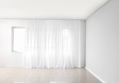 Büyük boş oda manzarası