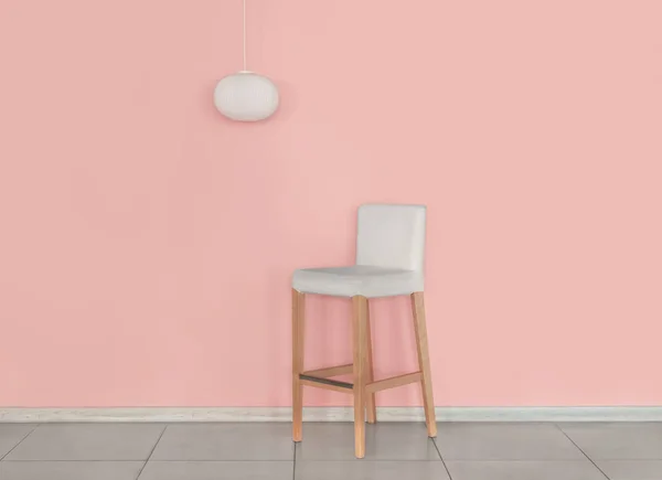Chair Lamp Empty Room — Stock Photo, Image