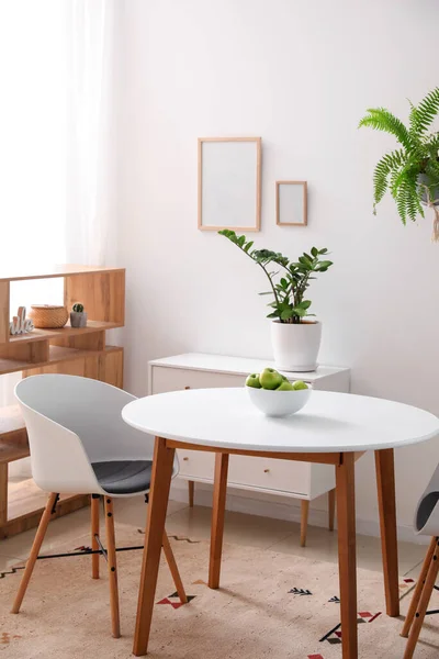 Interior Modern Stylish Dining Room — Stock Photo, Image