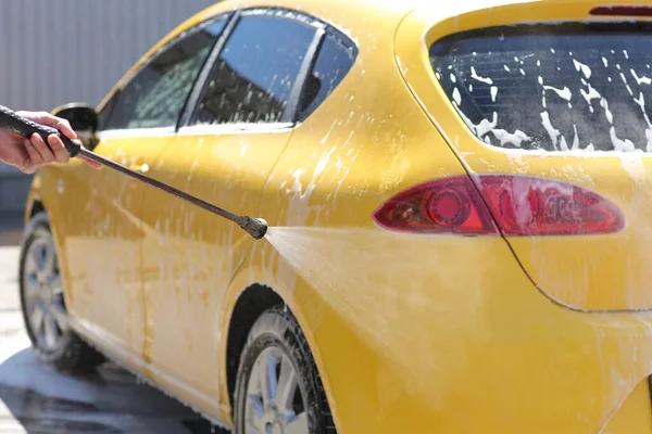 Modern Automobile Car Wash — Stock Photo, Image