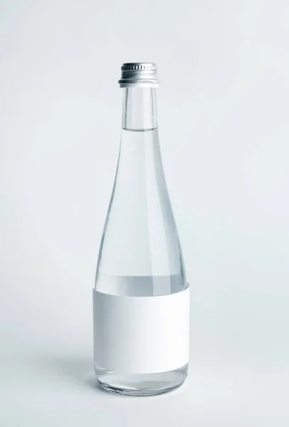 Bottle Clean Water Light Background — Stock Photo, Image