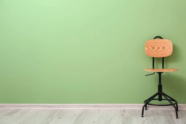 Modern Swivel Chair Color Wall — Stock Photo, Image