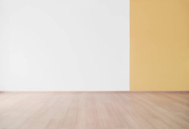 Odadaki boş duvar görüntüsü