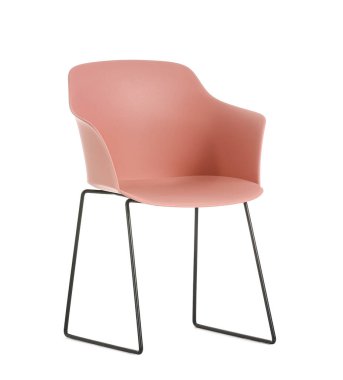 Beyaz arka planda modern sandalye