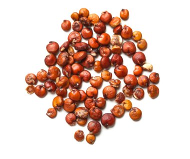 Beyaz arkaplanda sağlıklı kinoa