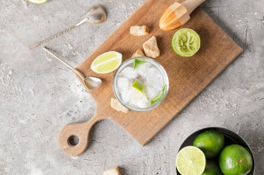 Masada taze mojito ile kompozisyon