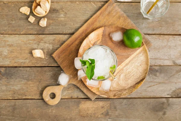 Composition Fresh Mojito Table — Stock Photo, Image