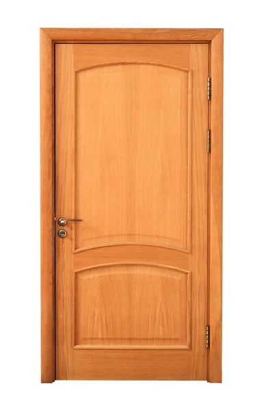 View Modern Door Isolated White — Stock Photo, Image