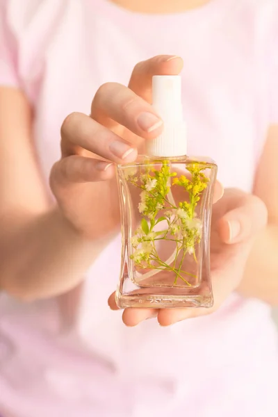 Woman Natural Air Freshener Closeup — Stock Photo, Image