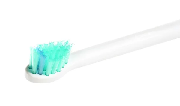 Electric Tooth Brush White Background Closeup — Stock Photo, Image