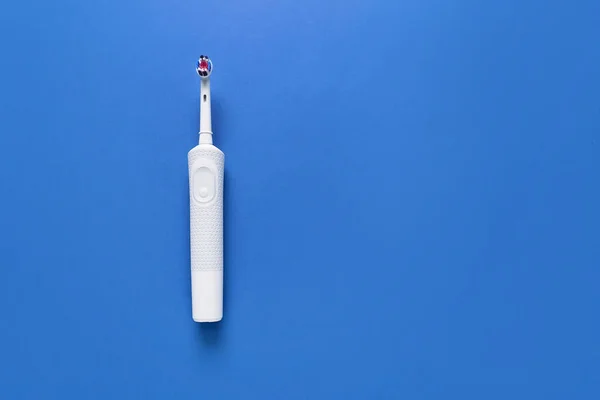 Electric Tooth Brush Color Background — Stock Photo, Image