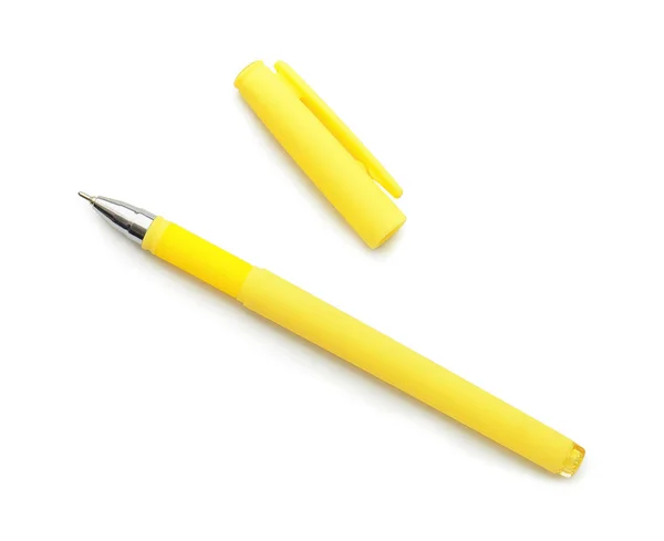 School Pen White Background — Stock Photo, Image