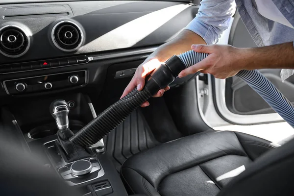 Cleaning Of Interior Of The Car With Vacuum Cleaner, Car Cleaning Stock  Photo, Picture and Royalty Free Image. Image 67558970.