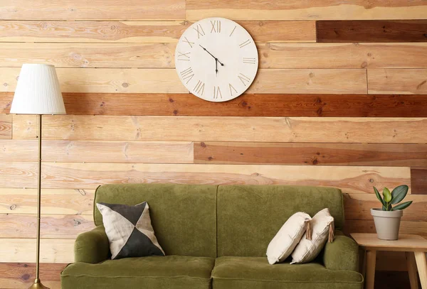 Interior Modern Living Room Sofa — Stock Photo, Image
