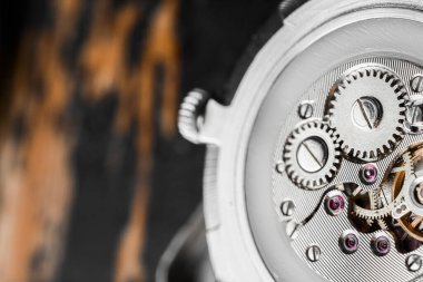 İzleme mekanizmasının iç görünümü, yakın plan