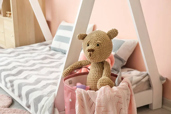 Children Toys Modern Bedroom — Stock Photo, Image