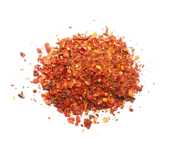 stock image Dried chili pepper on white background