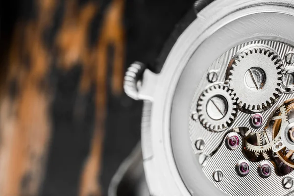 İzleme mekanizmasının iç görünümü, yakın plan