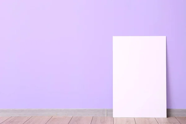 Blank Poster Color Wall — Stock Photo, Image