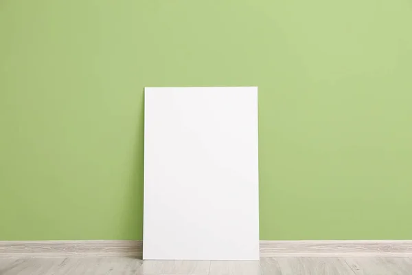 Blank Poster Color Wall — Stock Photo, Image