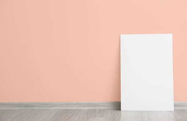 Blank Poster Color Wall — Stock Photo, Image