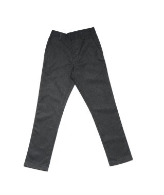 Beyaz arka planda şık okul üniforması