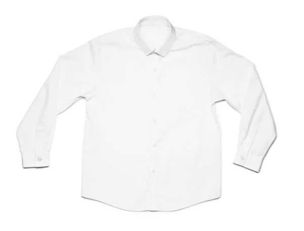 Elegante Uniforme Scolastica Sfondo Bianco — Foto Stock