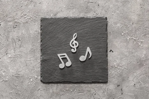 Music Notes Grunge Background — Stock Photo, Image