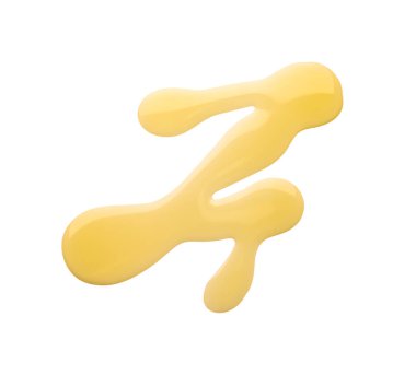 Beyaz arka planda dökülen zeytinyağı