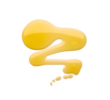 Beyaz arka planda dökülen zeytinyağı