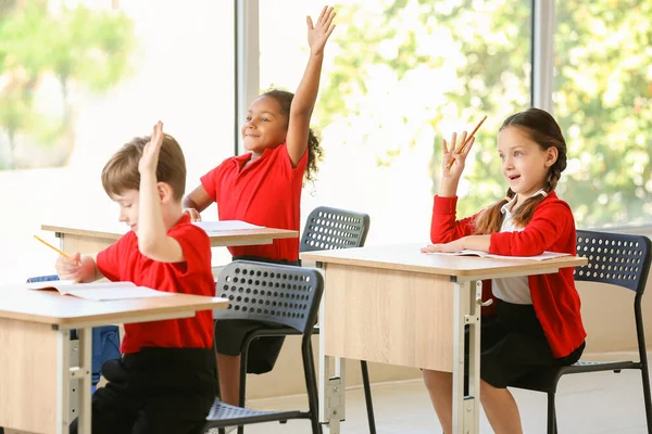 Allievi Carini Durante Lezione Classe — Foto Stock