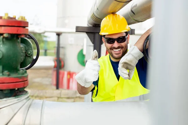 Olja Och Gas Ingenjör — Stockfoto