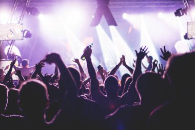 Dans ve Müzik Festivali'nde tezahürat insanlar