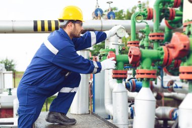 Operasyon petrol ve sondaj platformu tesisi, petrol ve doğal gaz işleminin kayıt operatörü