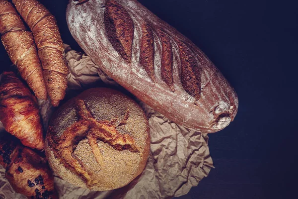 Pane Dolci Tradizionali Fatti Mano Immagine — Foto Stock