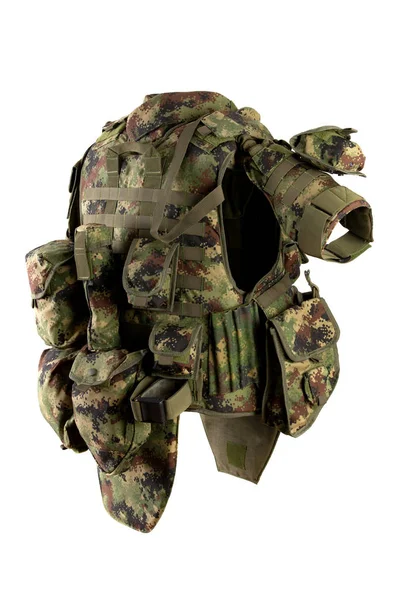 Bulletproof Vest Made High Tech Fabric Quick Connection System Image — Stock Photo, Image