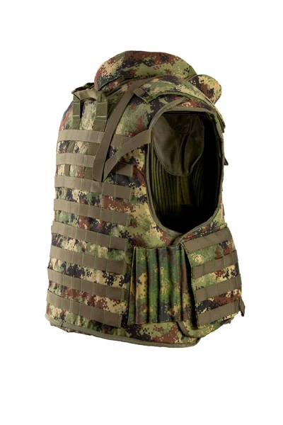 Bulletproof Vest Made High Tech Fabric Quick Connection System Image — Stock Photo, Image