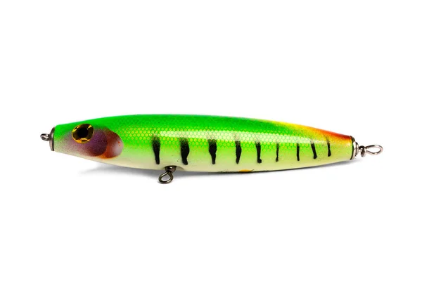 Handmade Fishing Lure Isolated White Background — Stock Photo, Image