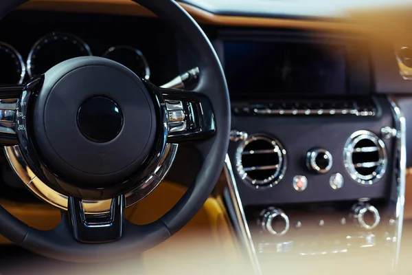 Modern Car Interior Details — Stock Photo, Image